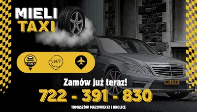 Taxi Tomaszów Mazowiecki - Mieli Taxi